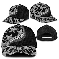 Monotone Polynesian Starfish Unique Pattern Classic Cap