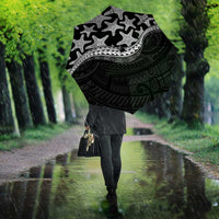 Monotone Polynesian Starfish Unique Pattern Umbrella