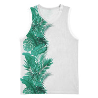 Hawaii Tropical Leaves Basketball Jersey Polynesian Pattern