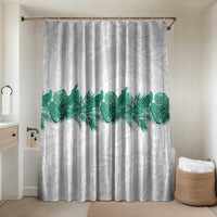 Hawaii Tropical Leaves Bathroom Set Polynesian Pattern