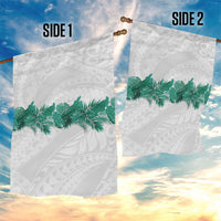 Hawaii Tropical Leaves Garden Flag Polynesian Pattern