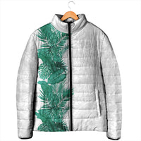 Hawaii Tropical Leaves Padded Jacket Polynesian Pattern LT01 - Polynesian Pride