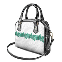 Hawaii Tropical Leaves Shoulder Handbag Polynesian Pattern