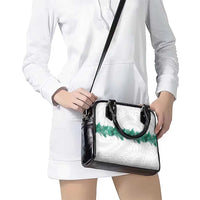 Hawaii Tropical Leaves Shoulder Handbag Polynesian Pattern