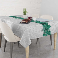 Hawaii Tropical Leaves Tablecloth Polynesian Pattern