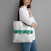 Hawaii Tropical Leaves Tote Bag Polynesian Pattern