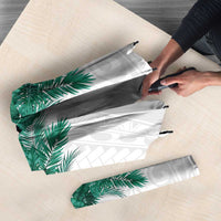 Hawaii Tropical Leaves Umbrella Polynesian Pattern