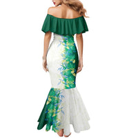 Hawaii Tropical Plant Omaomao Mermaid Dress Vibrant Polynesian Pattern LT01 - Polynesian Pride