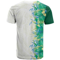 Hawaii Tropical Plant Omaomao T Shirt Vibrant Polynesian Pattern