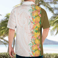 Hawaii Tropical Plant Lenalena Hawaiian Shirt Vibrant Polynesian Pattern