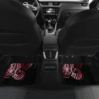 Aotearoa Kia Ora New Zealand Ta Moko Red Version Car Mats LT01 - Polynesian Pride