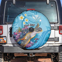 Personalized Hawaii Sea Turtle Spare Tire Cover Hawaii Map Ocean Vibes