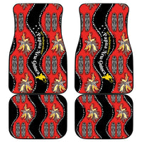 Papua New Guinea 50th Independence Car Mats PNG Batik Pattern - Polynesian Pride