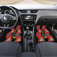 Papua New Guinea 50th Independence Car Mats PNG Batik Pattern - Polynesian Pride