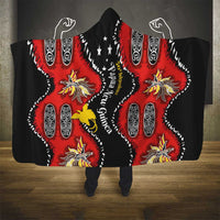 Papua New Guinea 50th Independence Hooded Blanket PNG Batik Pattern - Polynesian Pride