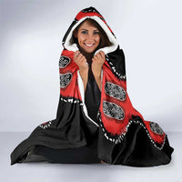 Papua New Guinea 50th Independence Hooded Blanket PNG Batik Pattern - Polynesian Pride