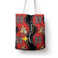 Papua New Guinea 50th Independence Tote Bag PNG Batik Pattern - Polynesian Pride