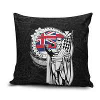Hawaii King Kamehameha Pillow Cover Flag Polynesian Pattern