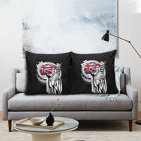 Hawaii King Kamehameha Pillow Cover Flag Polynesian Pattern