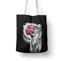 Hawaii King Kamehameha Tote Bag Flag Polynesian Pattern