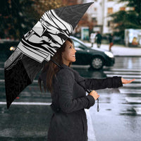 Hawaii King Kamehameha Umbrella Flag Polynesian Pattern