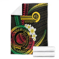 Vanuatu Independence Day Blanket Yumi 45th Hapi Indipendens Dei LT01