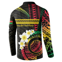 Vanuatu Independence Day Button Sweatshirt Yumi 46th Hapi Indipendens Dei LT01 - Polynesian Pride
