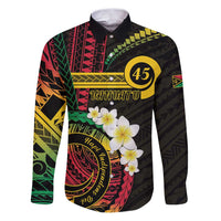 Vanuatu Independence Day Family Matching Puletasi and Hawaiian Shirt Yumi 45th Hapi Indipendens Dei LT01
