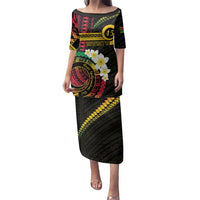 Vanuatu Independence Day Family Matching Puletasi and Hawaiian Shirt Yumi 45th Hapi Indipendens Dei LT01