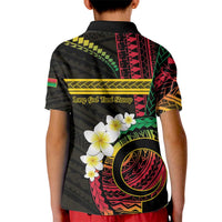 Vanuatu Independence Day Kid Polo Shirt Yumi 45th Hapi Indipendens Dei LT01