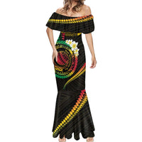 Vanuatu Independence Day Mermaid Dress Yumi 46th Hapi Indipendens Dei LT01 - Polynesian Pride