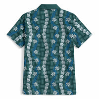 Pikake Maile Tiare Lei Hawaiian Shirt Polu Lauhala Pattern LT01 - Polynesian Pride