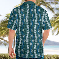 Pikake Maile Tiare Lei Hawaiian Shirt Polu Lauhala Pattern LT01 - Polynesian Pride