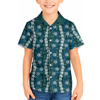 Pikake Maile Tiare Lei Hawaiian Shirt Polu Lauhala Pattern LT01 - Polynesian Pride