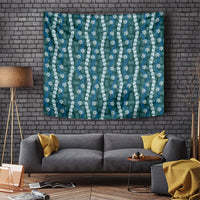 Pikake Maile Tiare Lei Tapestry Polu Lauhala Pattern