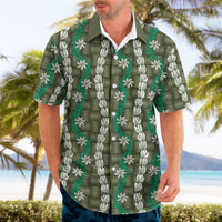 Pikake Maile Tiare Lei Hawaiian Shirt Omaomao Lauhala Pattern LT01 - Polynesian Pride