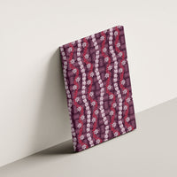 Pikake Maile Tiare Lei Canvas Wall Art Akala Lauhala Pattern