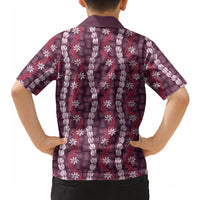 Pikake Maile Tiare Lei Hawaiian Shirt Akala Lauhala Pattern LT01 - Polynesian Pride