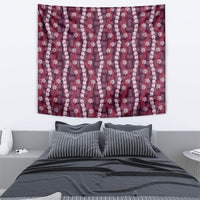 Pikake Maile Tiare Lei Tapestry Akala Lauhala Pattern