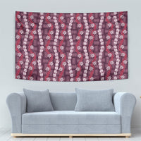 Pikake Maile Tiare Lei Tapestry Akala Lauhala Pattern