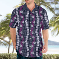 Pikake Maile Tiare Lei Hawaiian Shirt Poni Lauhala Pattern