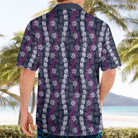 Pikake Maile Tiare Lei Hawaiian Shirt Poni Lauhala Pattern LT01 - Polynesian Pride