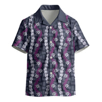 Pikake Maile Tiare Lei Kid Hawaiian Shirt Poni Lauhala Pattern LT01 - Polynesian Pride