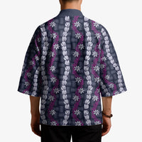Pikake Maile Tiare Lei Kimono Poni Lauhala Pattern