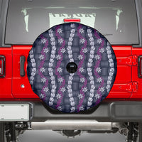 Pikake Maile Tiare Lei Spare Tire Cover Poni Lauhala Pattern