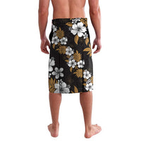 Hawaiian Hibiscus Tribal Floral Brown Lavalava Polynesian Tapa Pattern - Polynesian Pride
