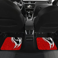 New Zealand Waitangi Day Car Mats Aotearoa Te Tiriti O Waitangi Kiwi Red Version LT01 - Polynesian Pride