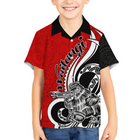 New Zealand Waitangi Day Hawaiian Shirt Aotearoa Te Tiriti O Waitangi Kiwi Red Version LT01 - Polynesian Pride
