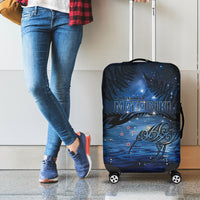 Matariki Kiwi Luggage Cover Silver Fern LT01 - Polynesian Pride