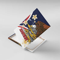 Personalized American Samoa Canvas Wall Art Amerika Samoa Bald Eagle